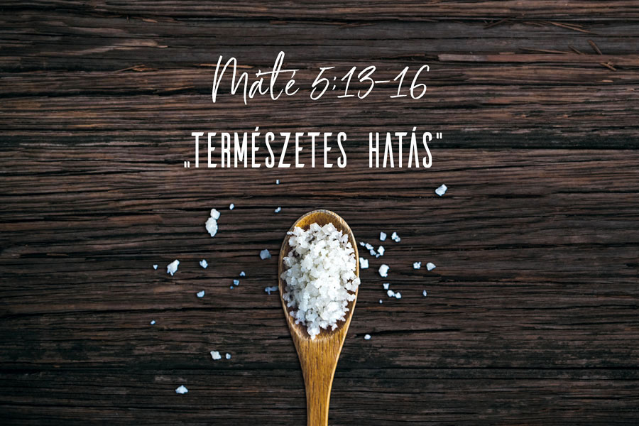 Máté 5:13-16 – Kübler János