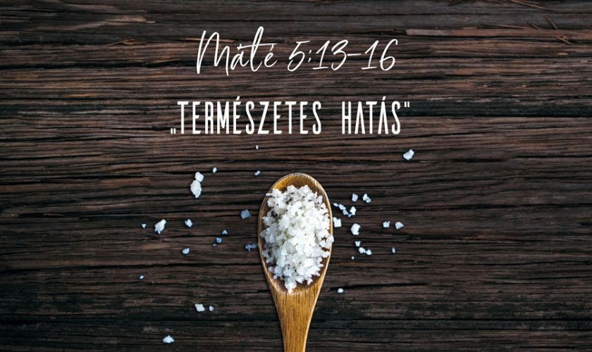 Máté 5:13-16 – Kübler János
