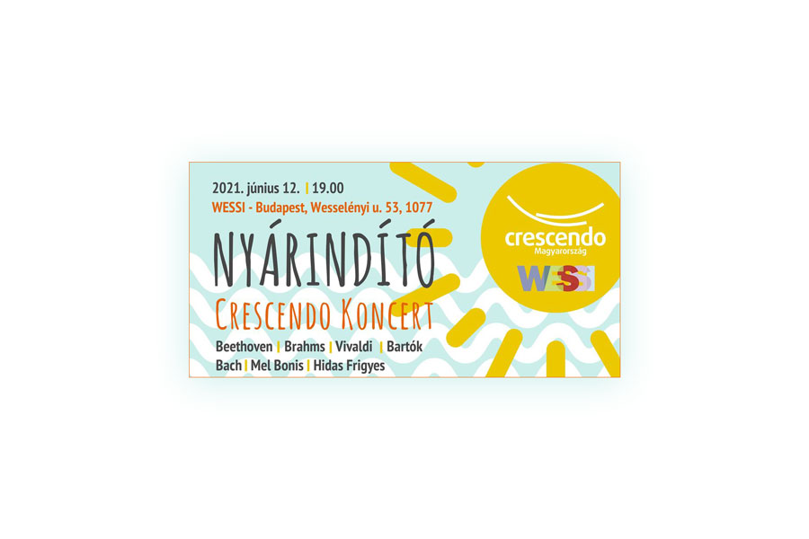 Crescendo Nyárindító Koncert a Wessiben