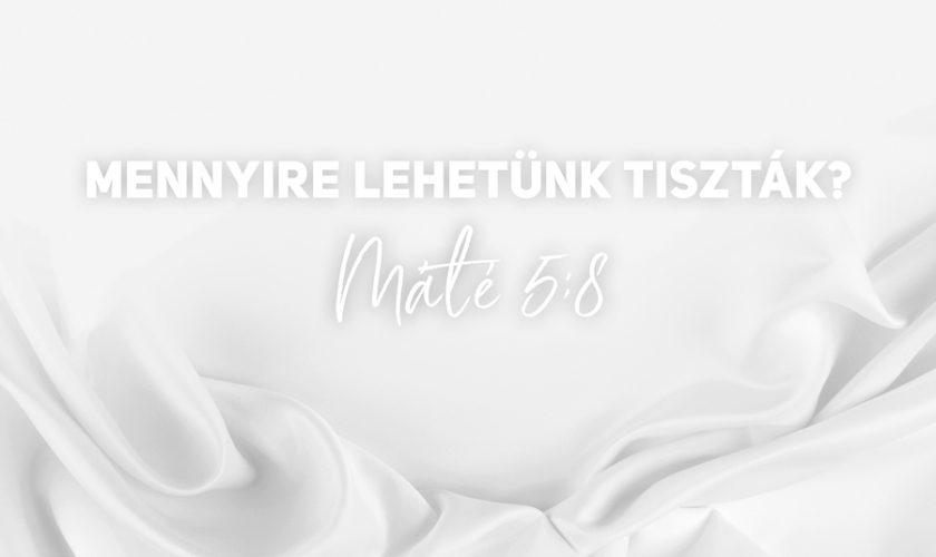 Kübler János – Máté 5:8
